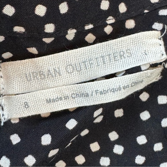 Urban Outfitters Black and White Polka Dot Romper - Picture 2 of 3